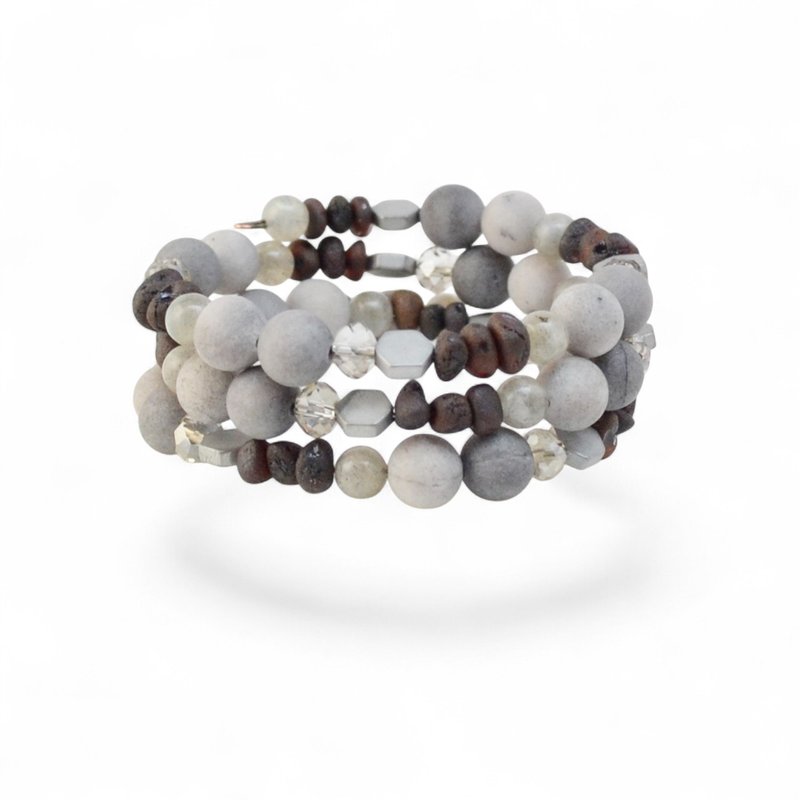 波罗的海琥珀手链 送给她的理想礼物 VM17 - 手链/手环 - 宝石 多色