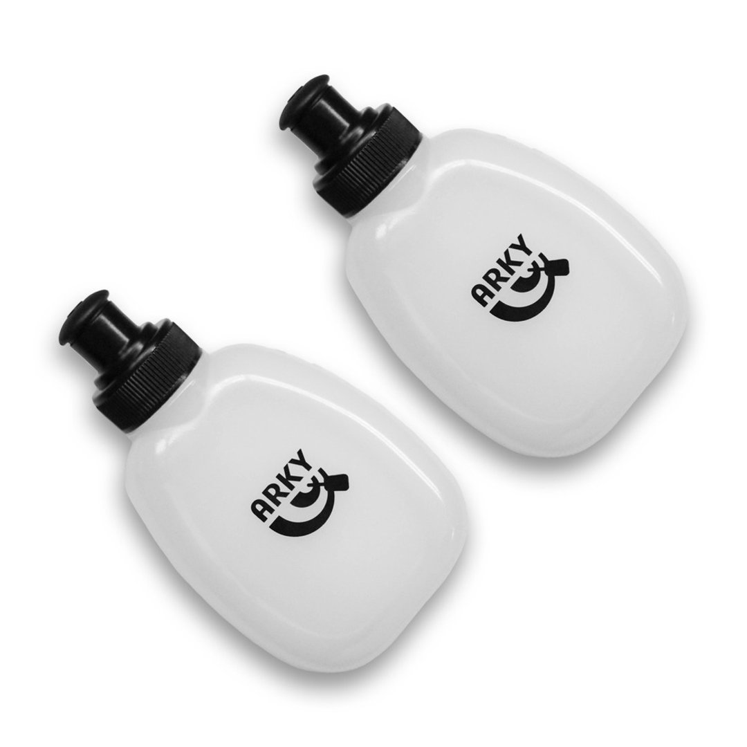 ARKY 超轻量口袋运动水壶-170ml(2入) - 运动配件 - 其他材质 白色