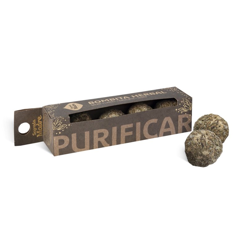 【Sagrada Madre】氛母_净化_草本小香薰球 - 香薰/精油/线香 - 植物．花 卡其色