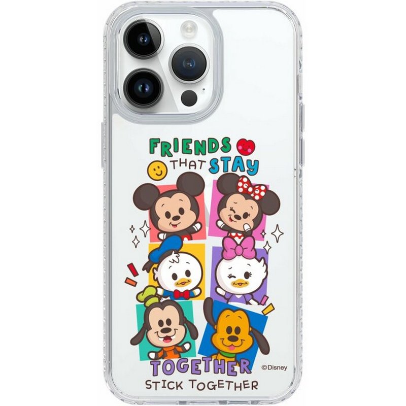 迪士尼米奇与你相伴 iPhone16 SamsungS25气垫标准防摔镜面手机壳 - 手机壳/手机套 - 塑料 多色