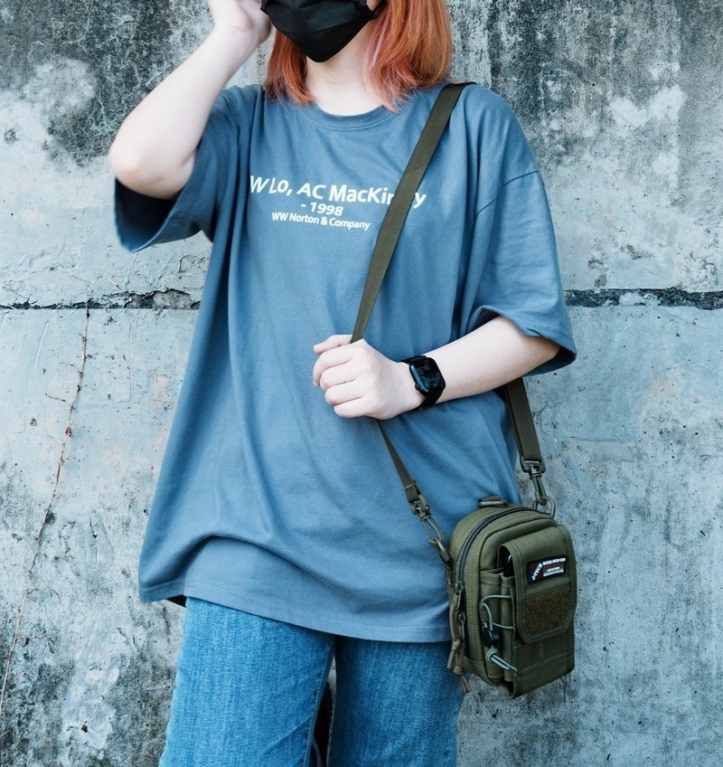 MIT 数位单眼相机 类单 单反腰包 侧背胸包 侧背 斜挎包 休闲 - 相机包/相机袋 - 尼龙 绿色