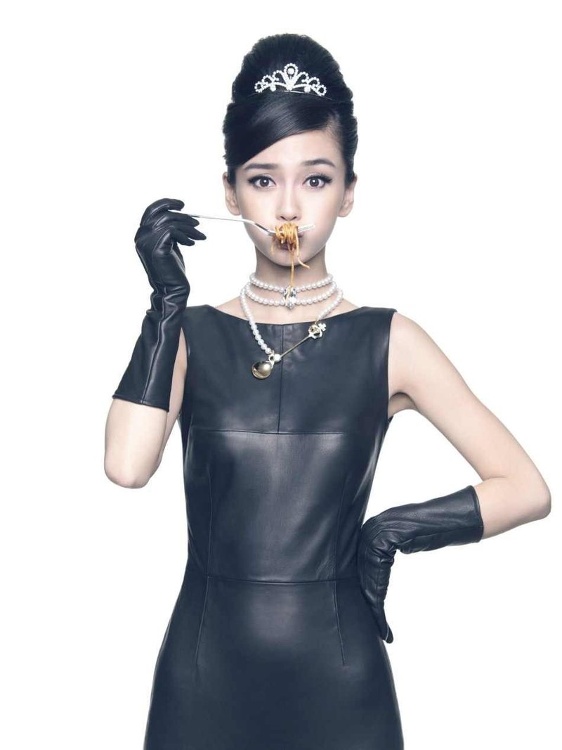 DearBell 925纯银 Swarovski珍珠水晶颈链 - 颈链 - 纯银 