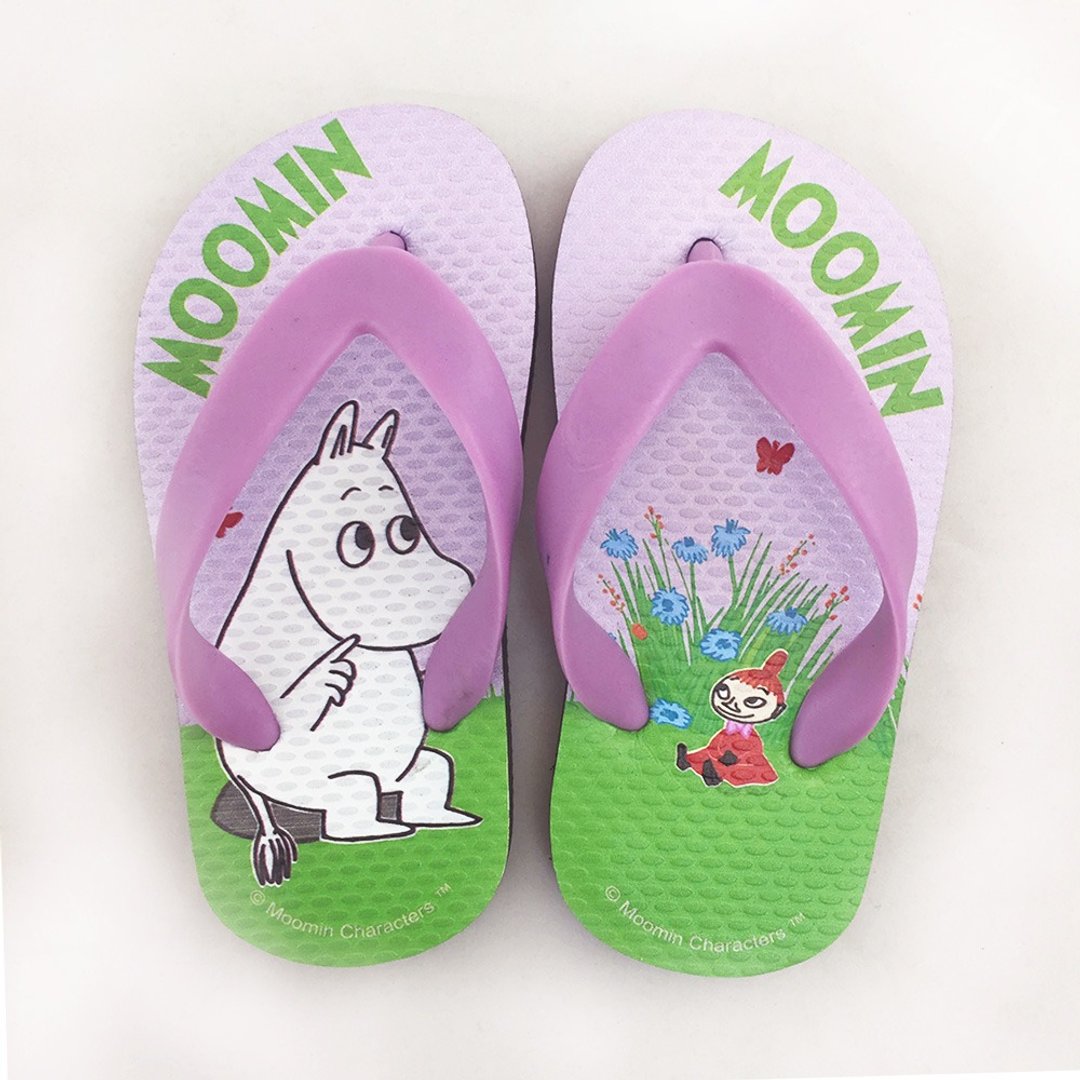 Moomin噜噜米授权-夹脚拖鞋(儿童)08 - 童装鞋 - 橡胶 紫色