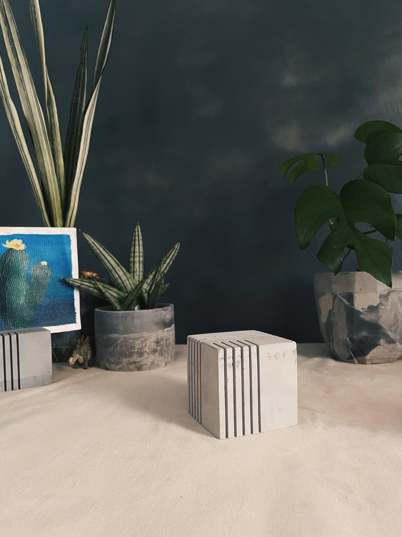 I  诺亚方块 I 名片座 I 名信片座 I - 名片架/名片座 - 水泥 