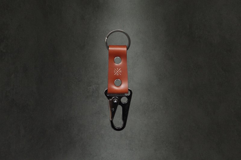 UNIC枪黑色鹰勾扣钥匙圈 / 真皮钥匙扣【可定制化】 - 钥匙链/钥匙包 - 真皮 