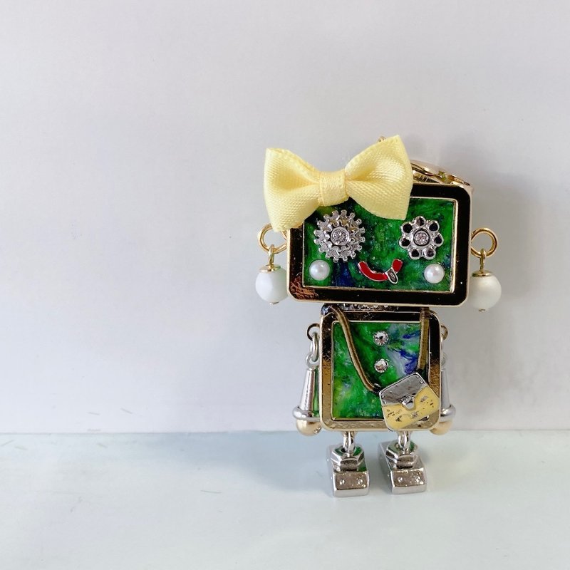 【机器人配件】机器人挂件 - 项链 - 塑料 绿色