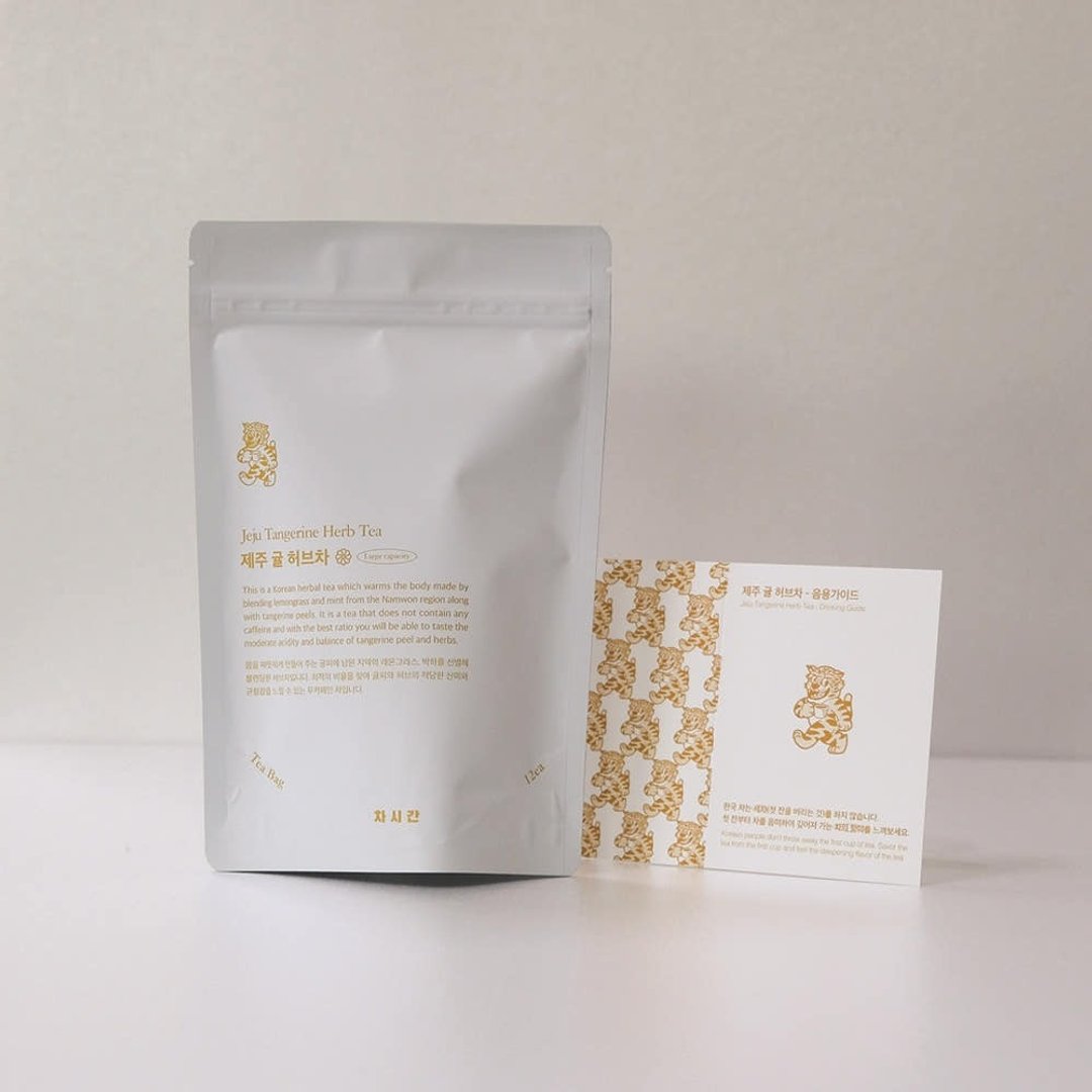 济州柑橘香草茶- 韩国传统茶 - 茶 - 其他材质 黄色