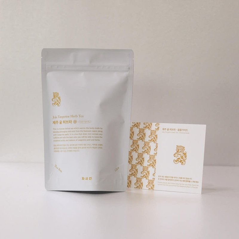 济州柑橘香草茶- 韩国传统茶 - 茶 - 其他材质 黄色