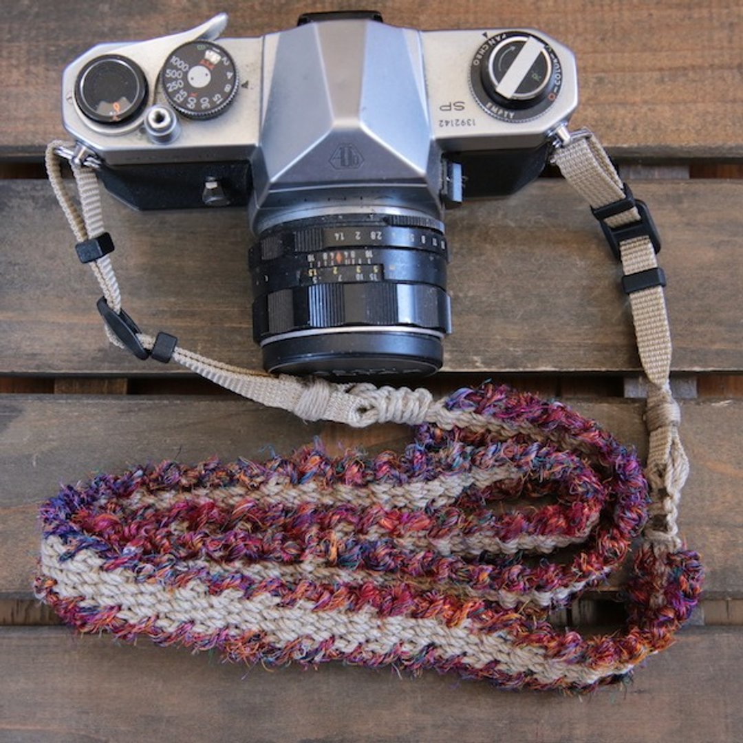 fuchidori hemp camera strap / belt - 相机背带/脚架 - 棉 多色