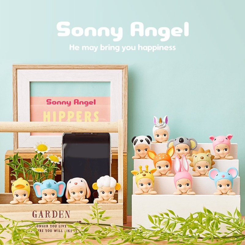Sonny Angel│Hippers 守护天使系列盒玩 (三入随机款) - 玩偶/公仔 - 塑料 多色
