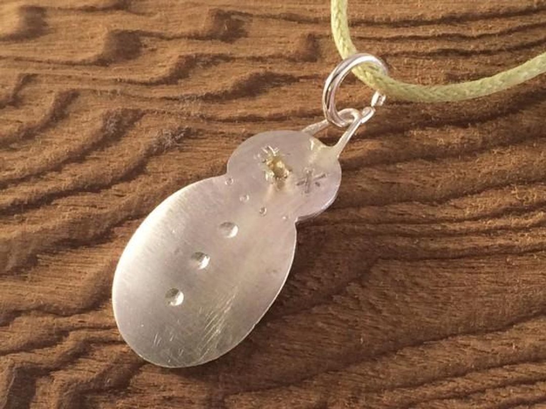 Snowman ☆ SV Necklace - 项链 - 其他金属 银色