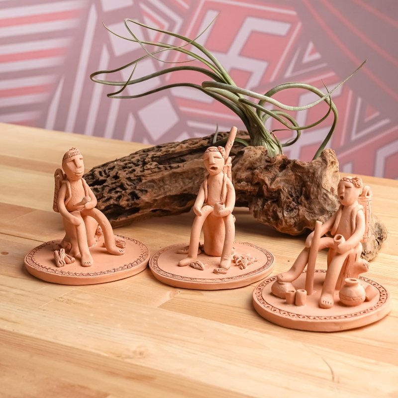 【原风艺站】不被遗忘的时光 | 放牧篇 | 原住民 族服 台湾印象 - 摆饰 - 陶 卡其色