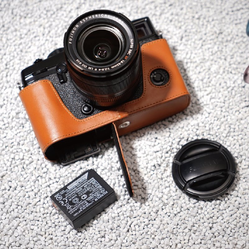 真皮开底底座手腕绳组Fujifilm XPRO2 - 相机 - 真皮 多色