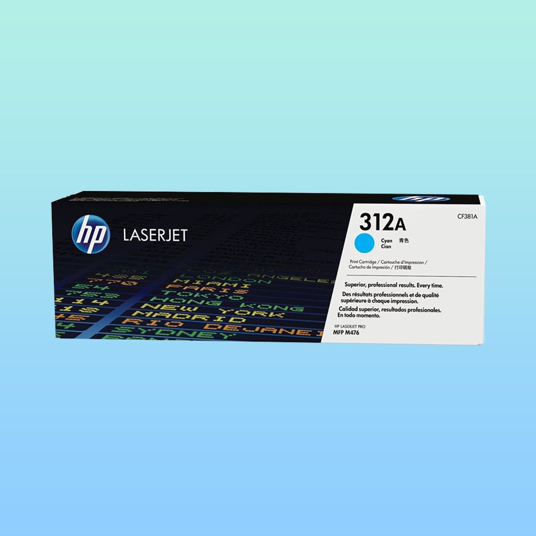 HP 312A 蓝色原厂碳粉匣 CF381A For HP LaserJet M476/M476nw - 其他 - 其他材质 蓝色