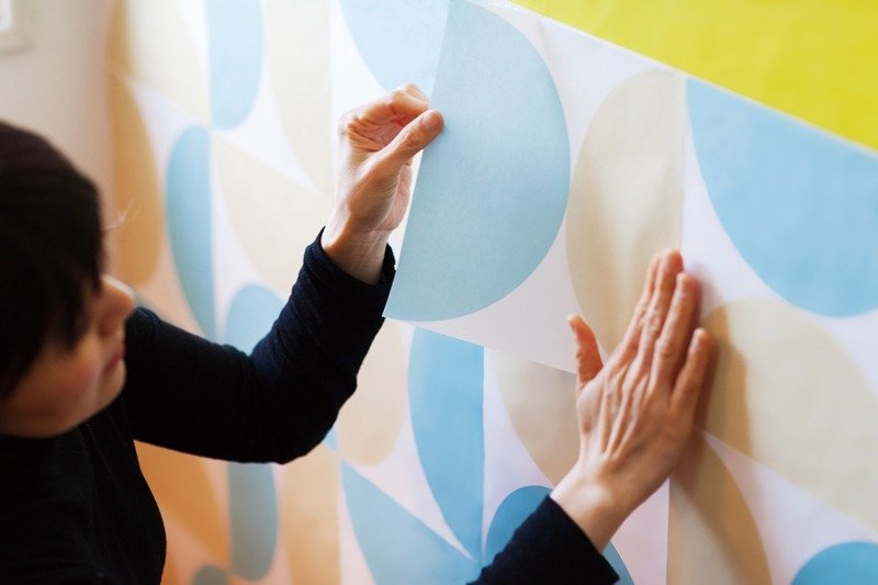 日本KAMOI mt CASA sheet 装饰壁贴【Circle (MT03WS2312)】 - 墙贴/壁贴 - 纸 多色