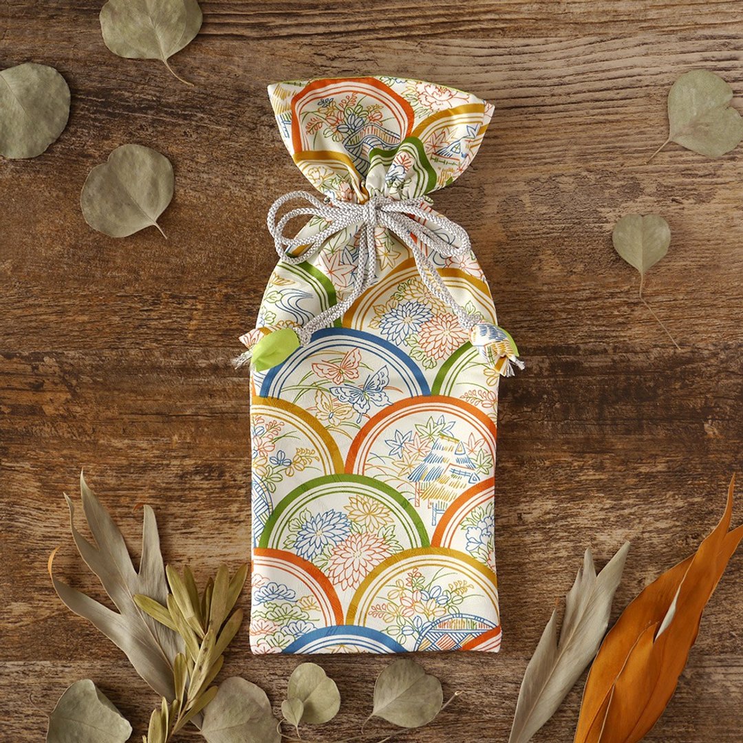 Kimono wine bottle case - 酒杯/酒器 - 棉．麻 白色