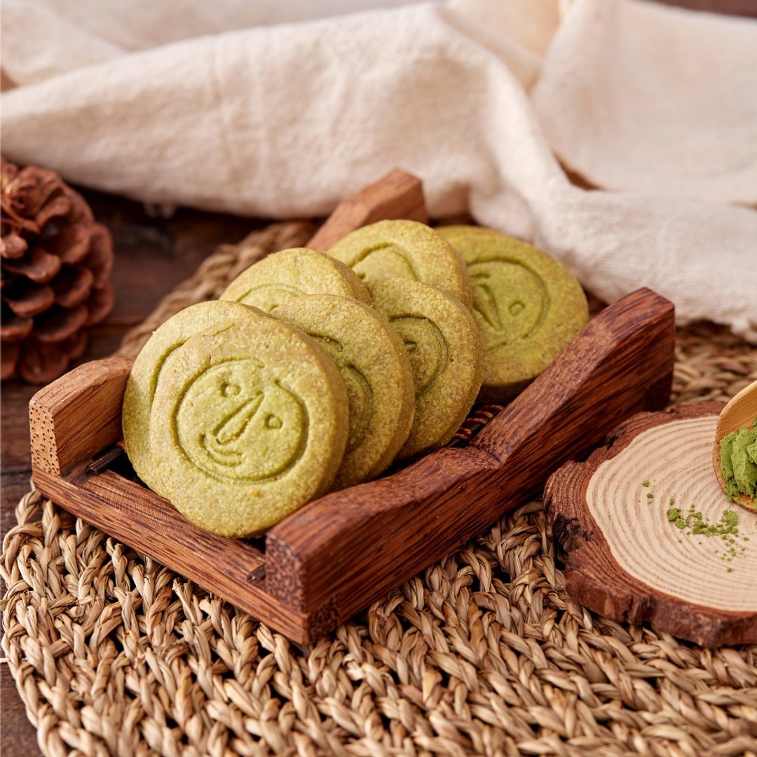 【2盒包邮组】喜憨儿。手工饼干30片装(抹茶/摩卡杏仁/伯爵饼干) - 手工饼干 - 新鲜食材 