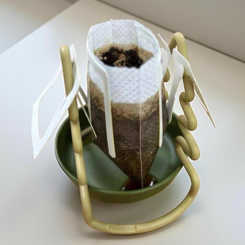 【挂耳咖啡支架】可爱圣诞树造型滤杯座-随行冲煮的生活仪式感 - 其他 - 树脂 
