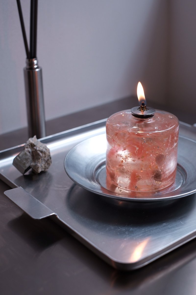 和风蜡制琥珀糖油灯工作坊 - A Cure for Gravity人气原创设计 - 蜡烛/香氛 - 蜡 