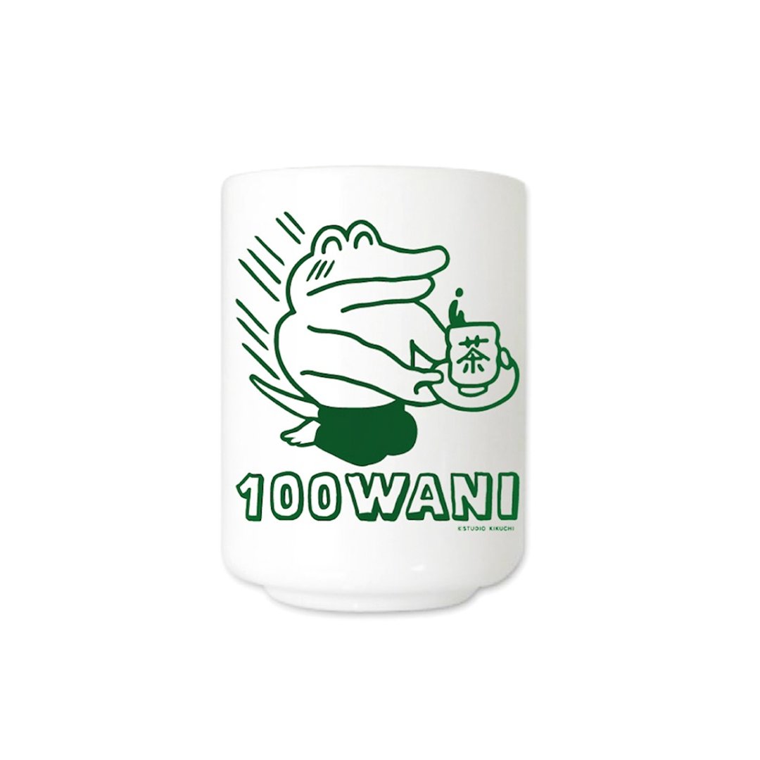 【100 WANI】一百天鳄鱼官方授权周边产品 鳄鱼设计茶杯 - 其他杯子 - 陶 多色