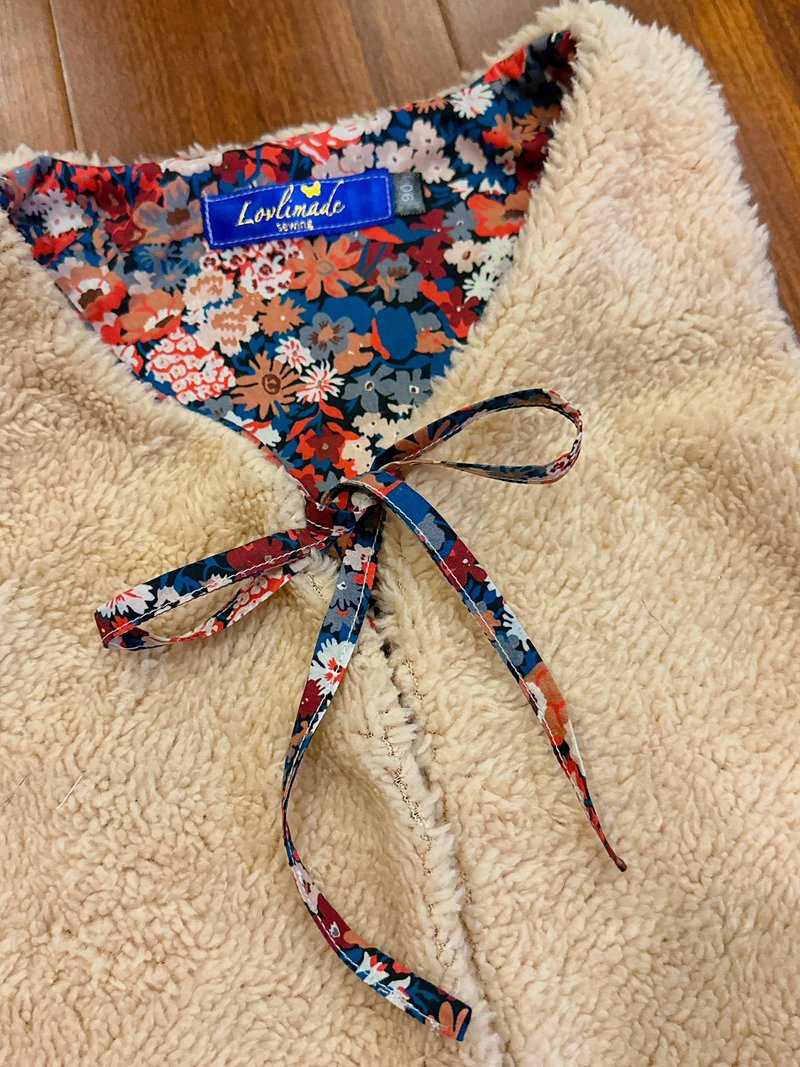 毛绒背心 英国品牌Liberty布料定制法式洋装搭配婴儿设计欧州高j - 发带/发箍 - 棉．麻 卡其色