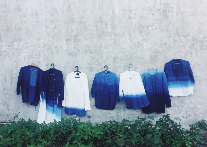 初秋冉冉・旧衣再造－月升蓝染工作坊 - 编织/羊毛毡/布艺 - 棉．麻 