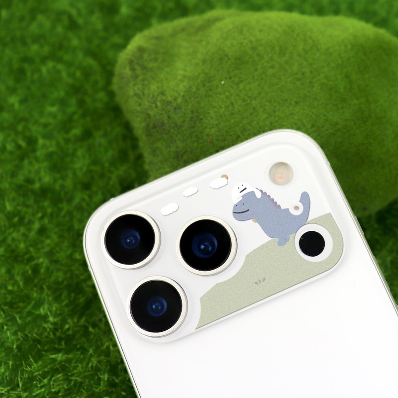 【韩风懒懒怪】彩绘镜头底座贴 MAGSAFE背贴套组 for i17 Pro Max - 手机配件 - 其他材质 