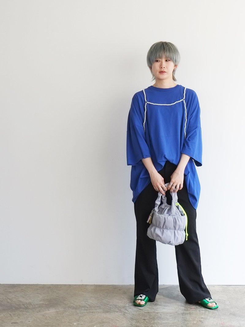 pokkori kinchaku 2way tote(C24007) - 手提包/手提袋 - 聚酯纤维 多色