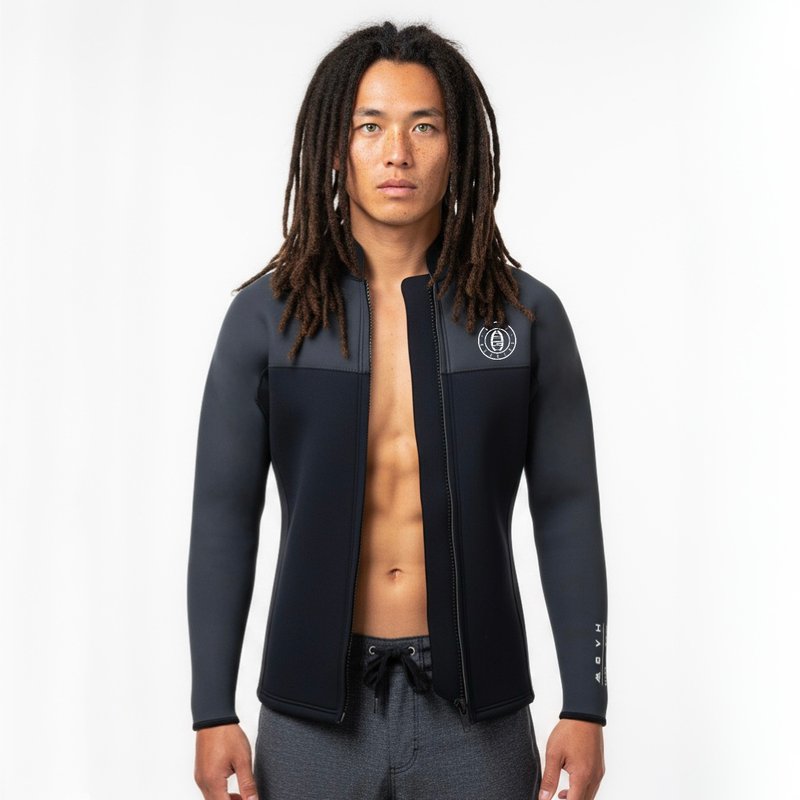 HAGWOUTDOOR 2MM Front Zip Wetsuit Jacket 防寒衣夹克 - 男装运动衣 - 其他材质 