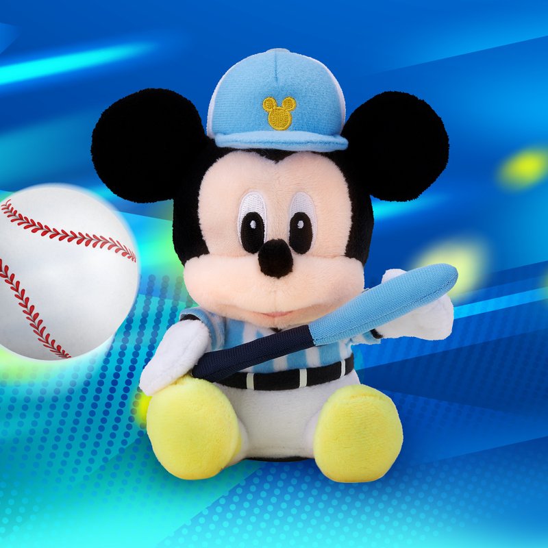 情人礼物【童趣生活】迪士尼系列绒毛蓝牙喇叭-棒球米奇(原价990) - 扩音器/喇叭 - 其他材质 蓝色