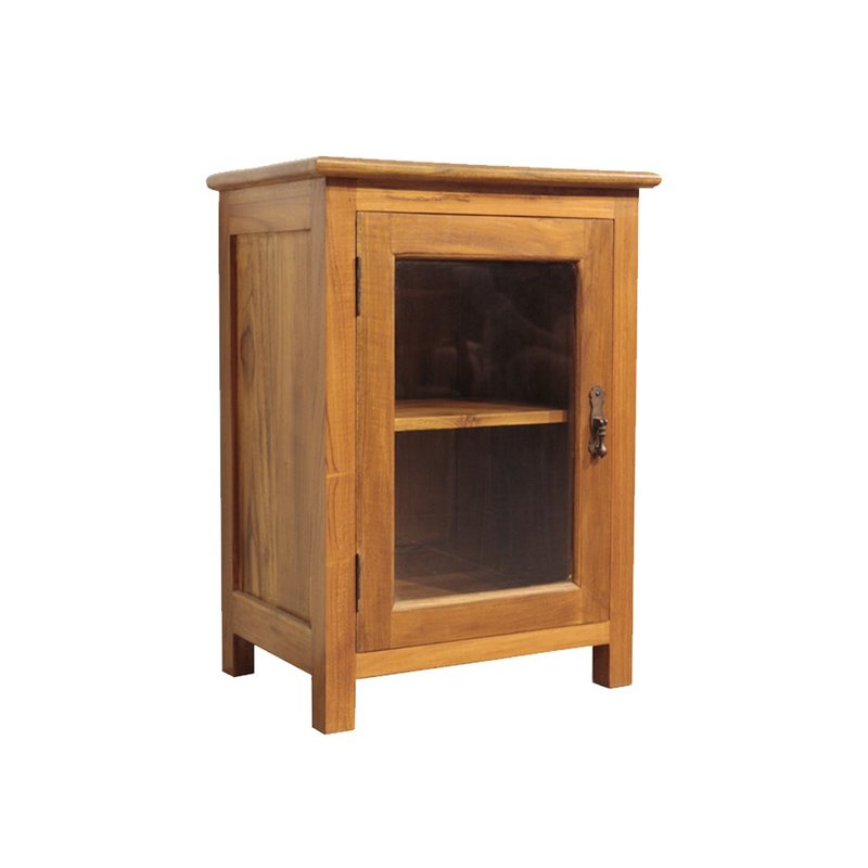 吉迪市JatiLiving | 柚木原木小櫃 UNC1-53 - 其他家具 - 木头 