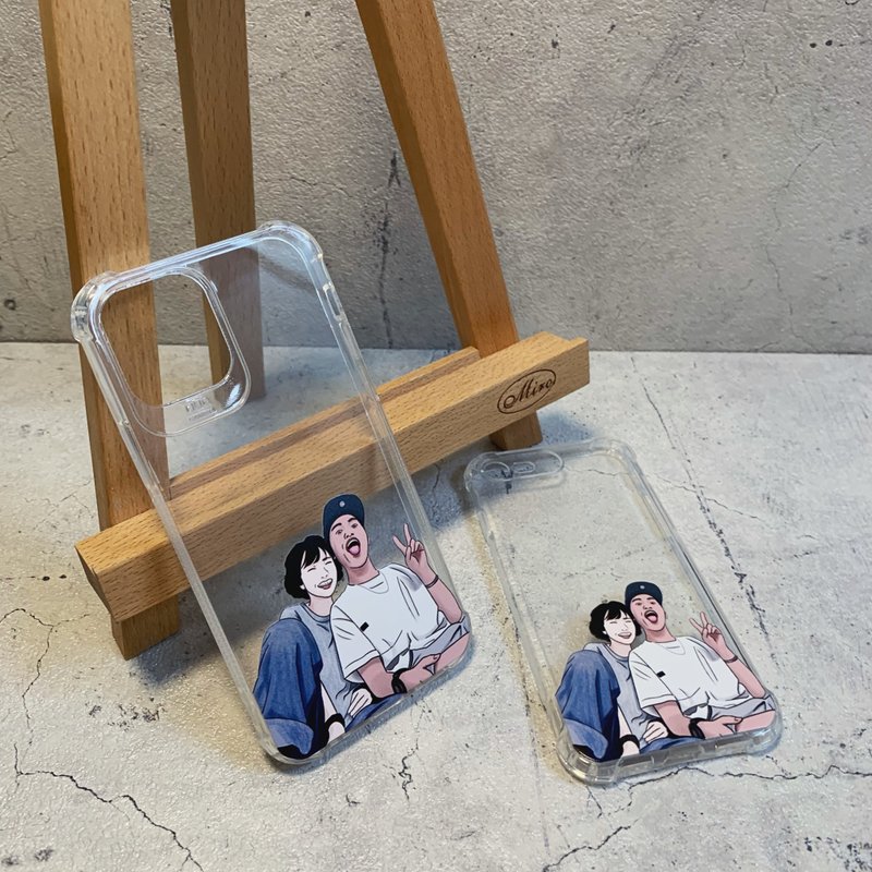 一家我喜欢的店 手机壳加购专区 四角防摔防撞 - 手机壳/手机套 - 塑料 透明