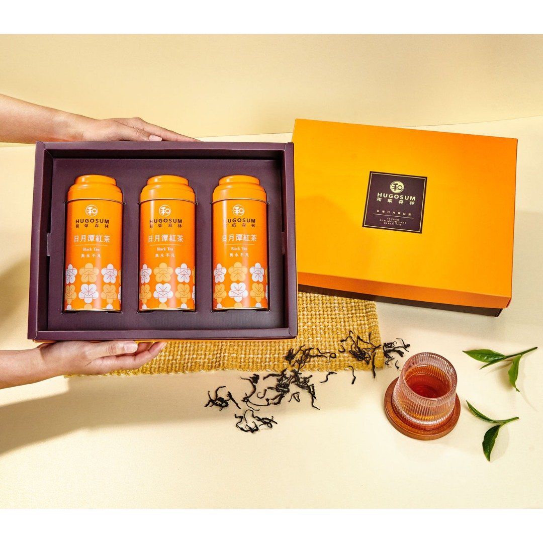 【好茶礼盒】日月潭红茶大三红礼盒-祖/玉/石(75G*2/50G*1) - 茶 - 纸 多色