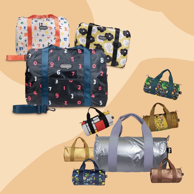 【双 11 福袋组合】sousou旅袋+LOQI mini旅袋 - 行李箱/行李箱保护套 - 聚酯纤维 多色