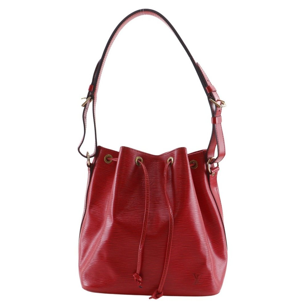 【日本直送】路易威登 LOUIS VUITTON Petite Noé 肩背包 M44107 Epi 皮革 卡斯提亚红 AR0925 【二手】 - 侧背包/斜挎包 - 真皮 红色