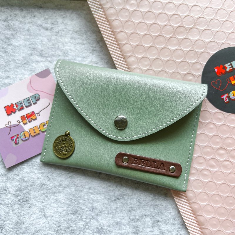 定制化零钱包 免费刻名 定制化礼物 卡包 - 其他 - 人造皮革 