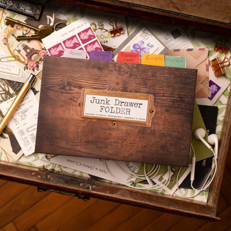 生活日志-风琴式文件夹/资料纸本收纳*英国进口 台湾出货* - 文件夹/资料夹 - 纸 