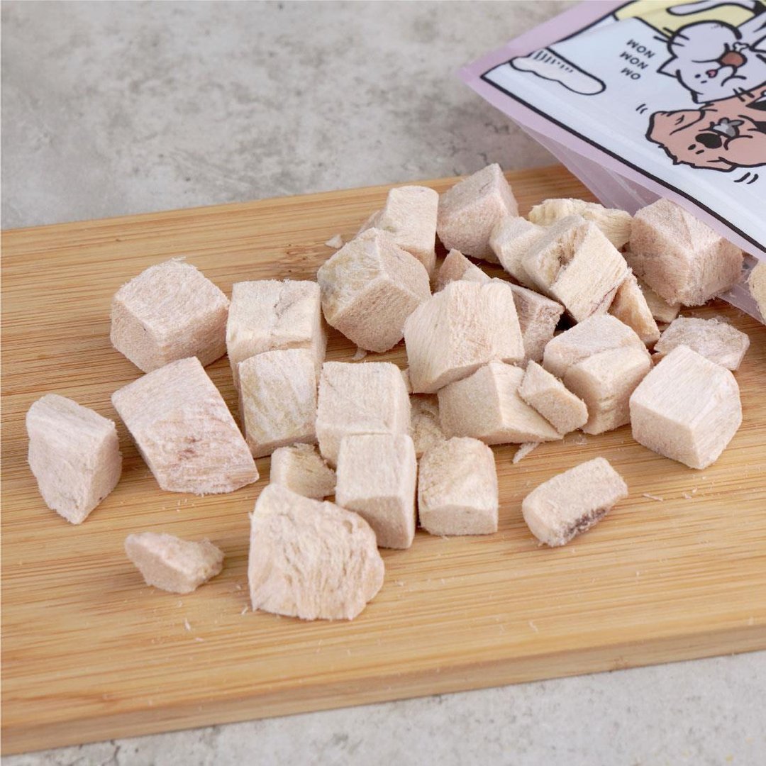 满嘴块肉冻干 - 放山骰子鸡50g - 零食/点心 - 新鲜食材 