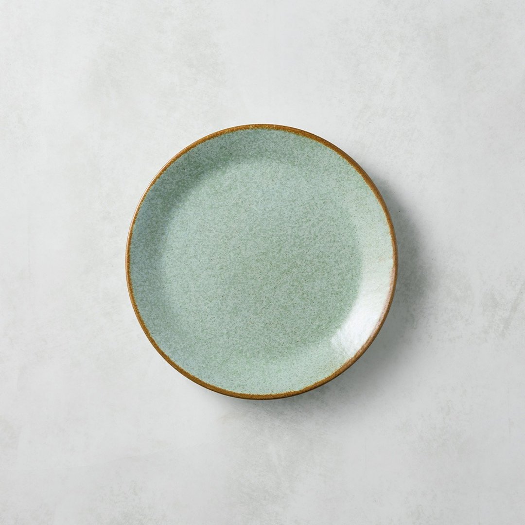 日本美浓烧 - 调和浅盘 - 两款任选 (17.8 cm) - 盘子/餐盘/盘架 - 瓷 多色