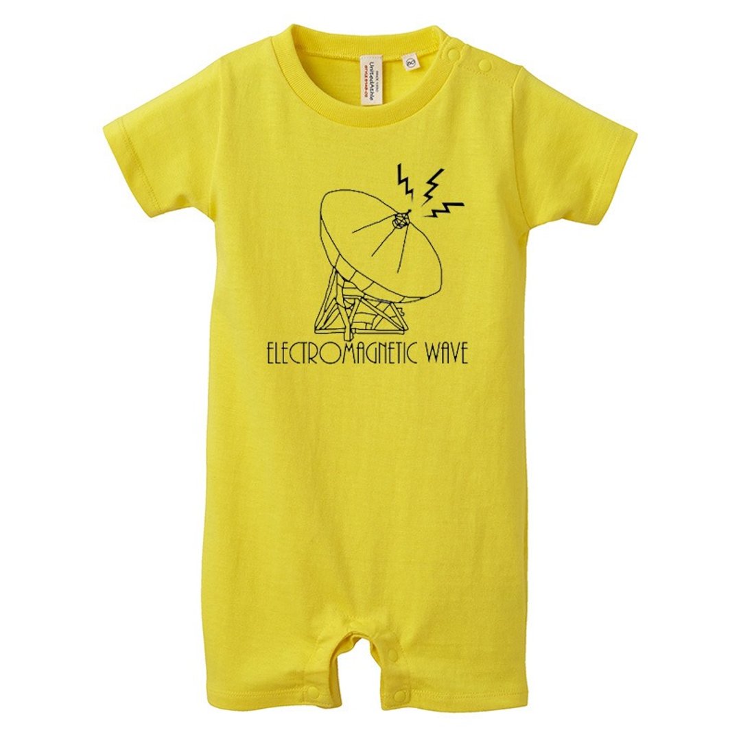 [Rompers] Electromagnetic wave / yellow - 其他 - 棉 黄色