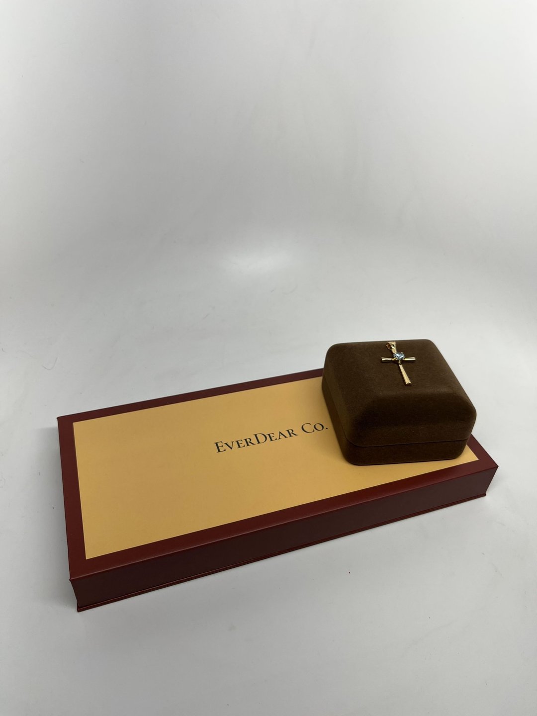 EverDear 定制化礼物 P3213 吊坠 /  十字架吊坠 - 项链 - 其他金属 多色