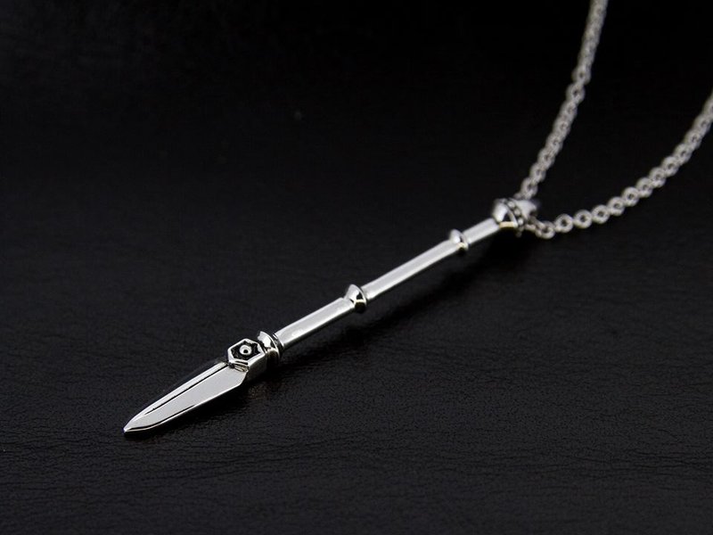 Spear of Hector - 项链 - 其他金属 黑色