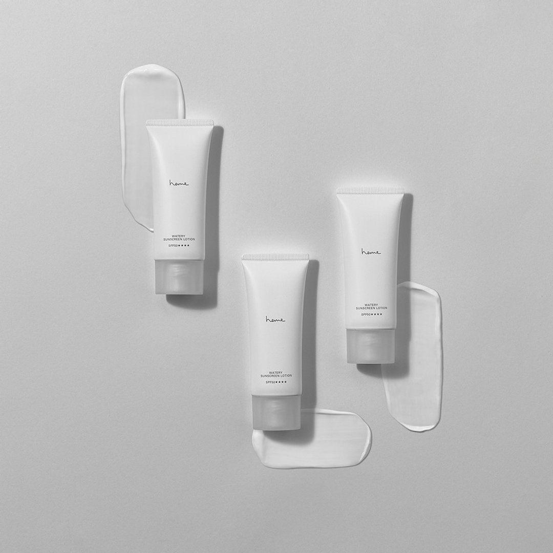 (买一送一)heme保湿水感防晒凝乳SPF50 35ml-外包装NG.短效202505 - 防晒 - 其他材质 