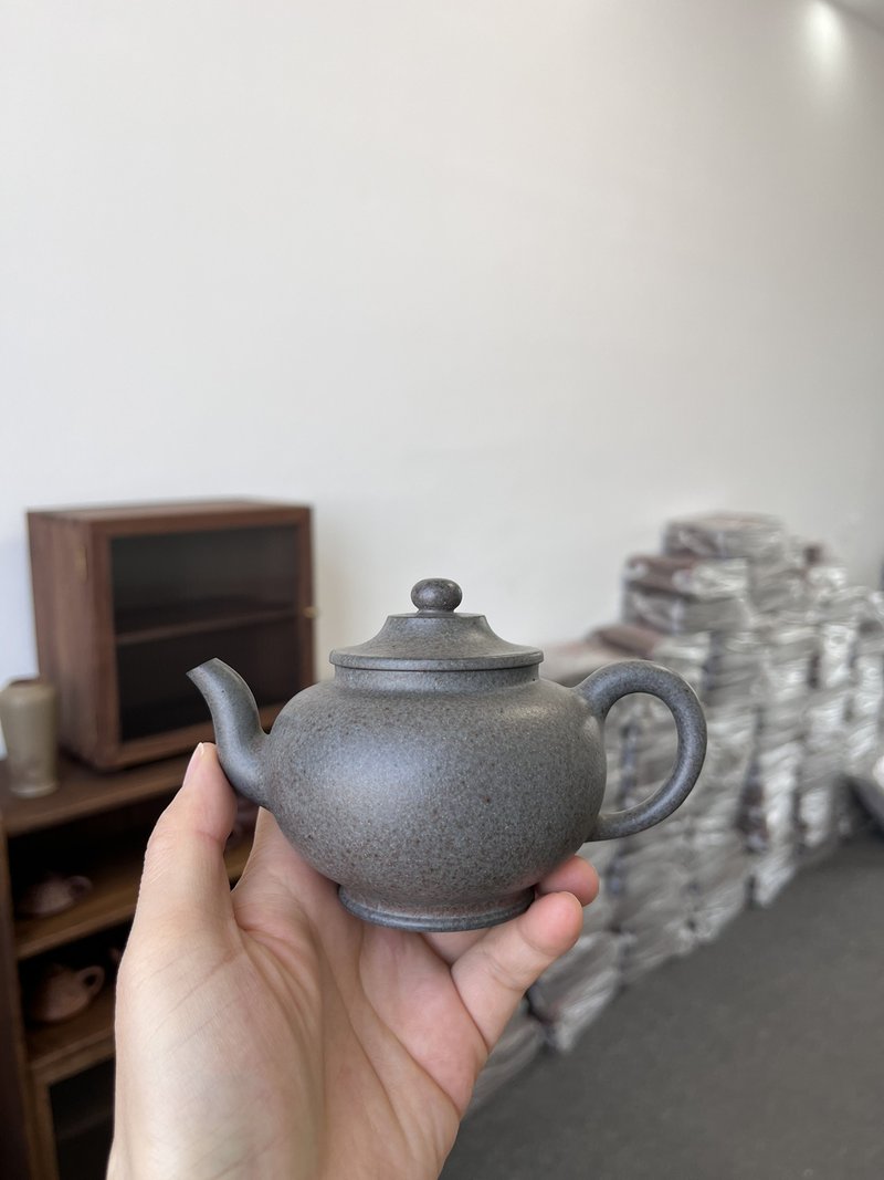 旭帽宫灯 特高温 现货实拍 老紫泥高温烧制 富有老味 气孔延展 - 茶具/茶杯 - 陶 灰色