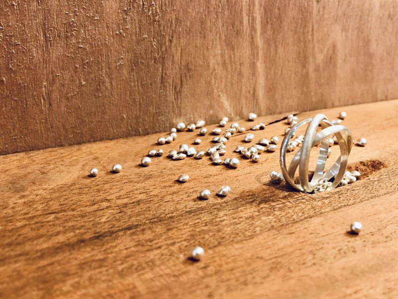 高雄金工/三环转运戒/职人金工一人体验 - 金工/饰品 - 银 