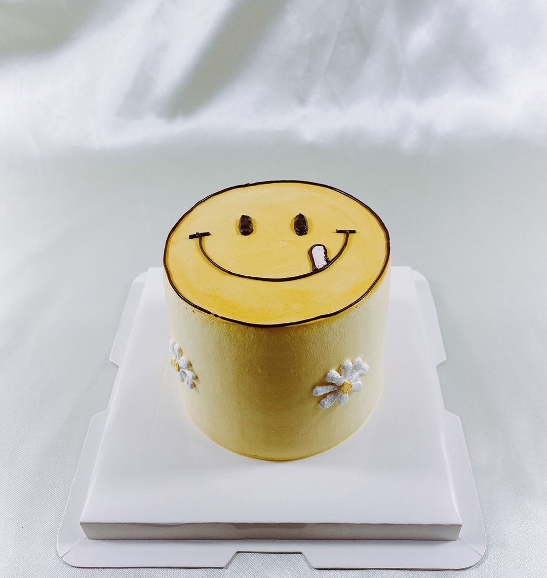微笑好心情 生日蛋糕 定制化 蛋糕 造型 甜点 4 6 8寸 宅配 - 蛋糕/甜点 - 新鲜食材 黄色