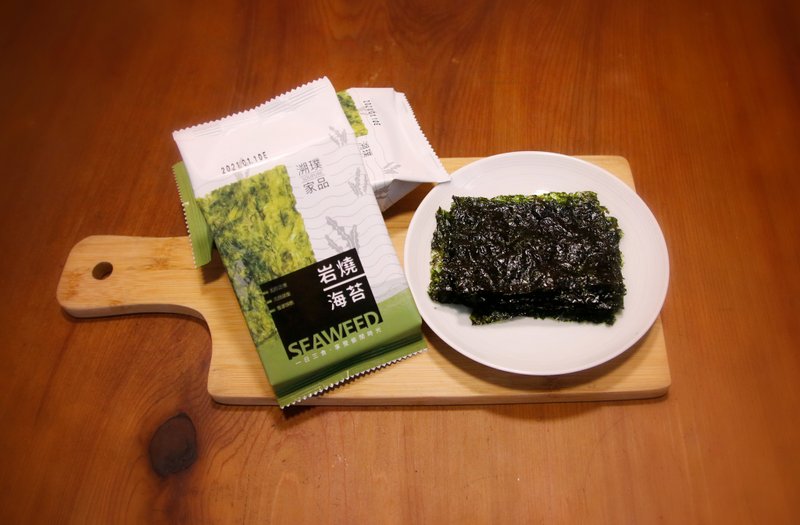 溯璞家品岩烧海苔(全素)(一箱84包/每包4.5g) - 零食/点心 - 新鲜食材 绿色