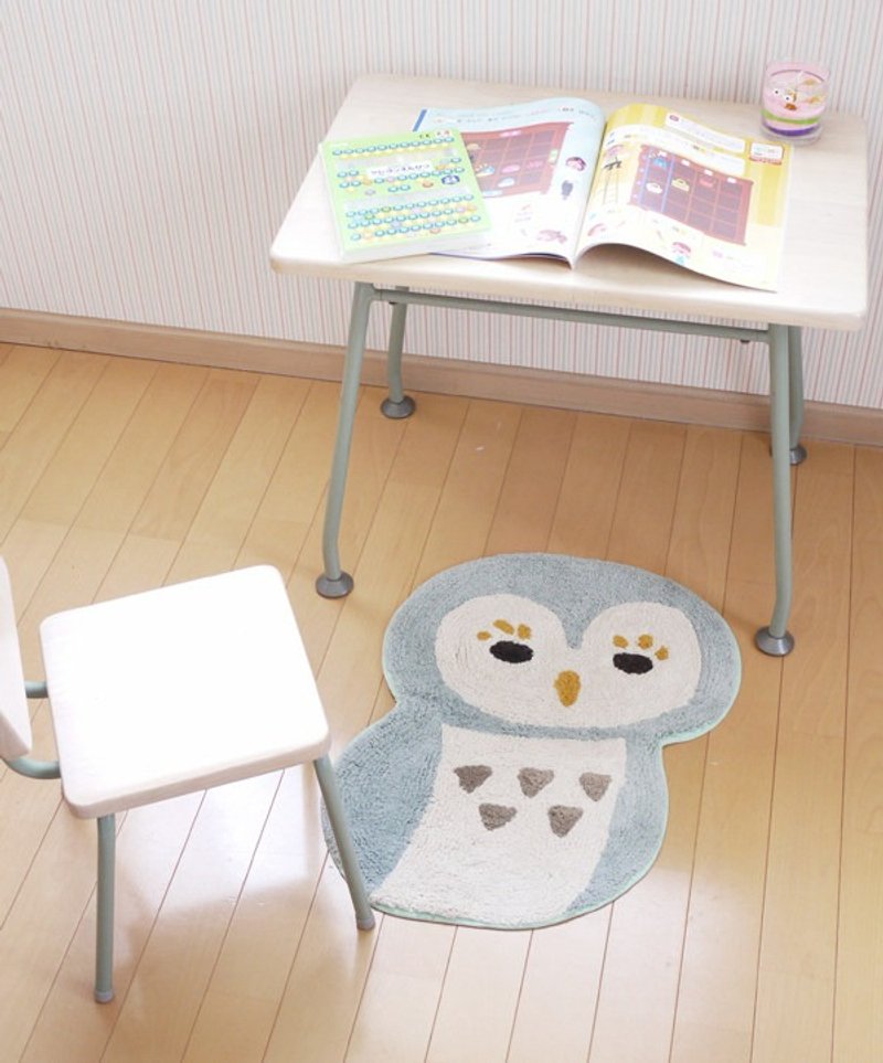 ☆圆滚滚猫头鹰地垫☆(咖啡色) - 摆饰 - 棉．麻 多色