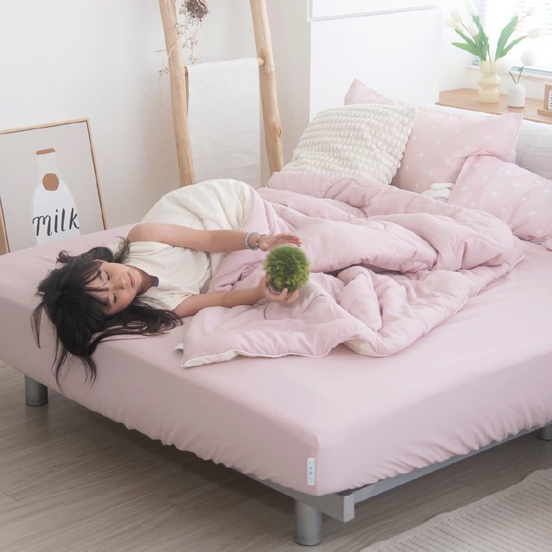 凉感系列 蜜桃气泡 6X7尺森眠轻感被/单品 台湾制 - 寝具 - 环保材料 