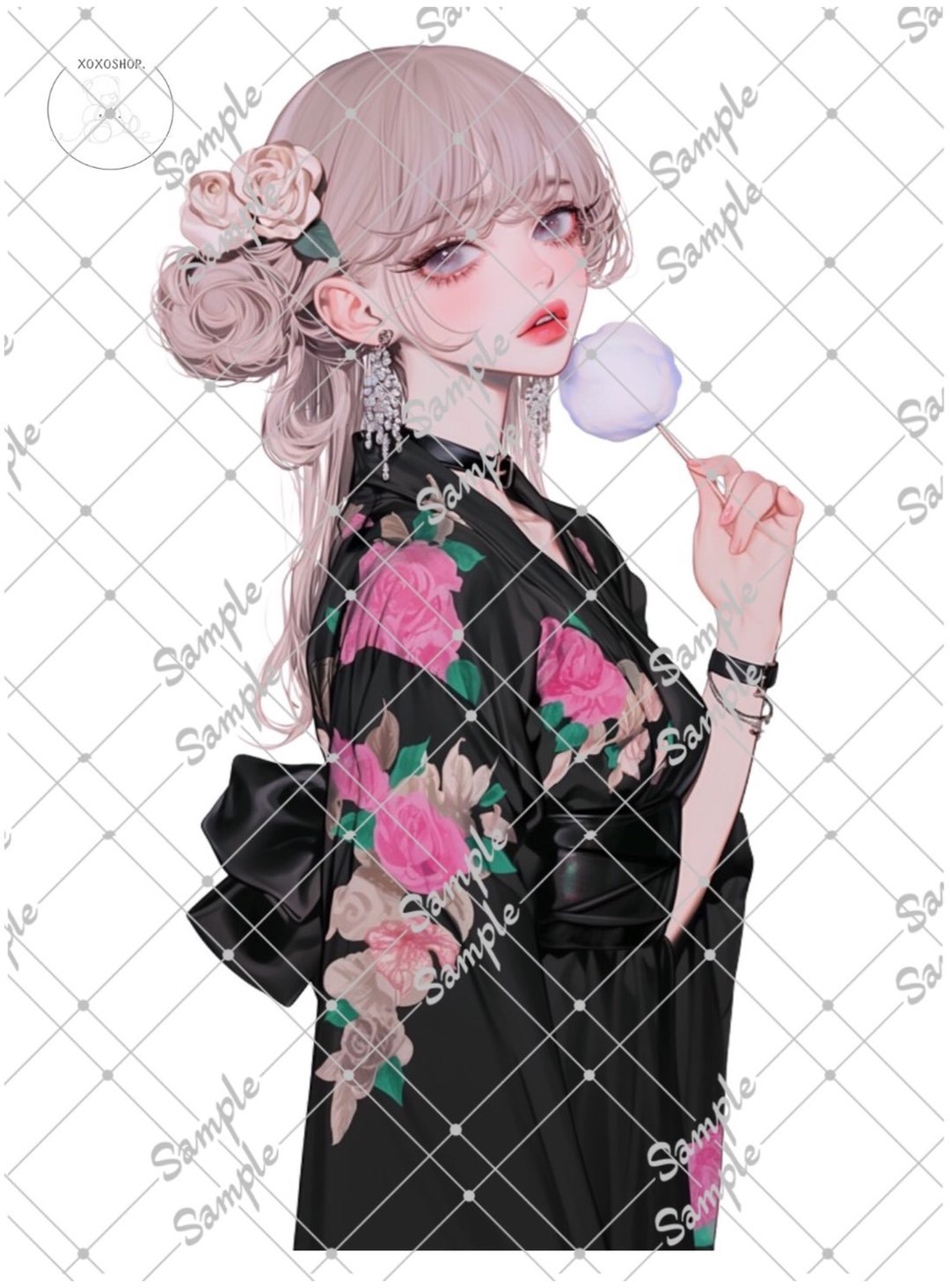 原创人物贴纸 7 月新品 - 贴纸 - 纸 